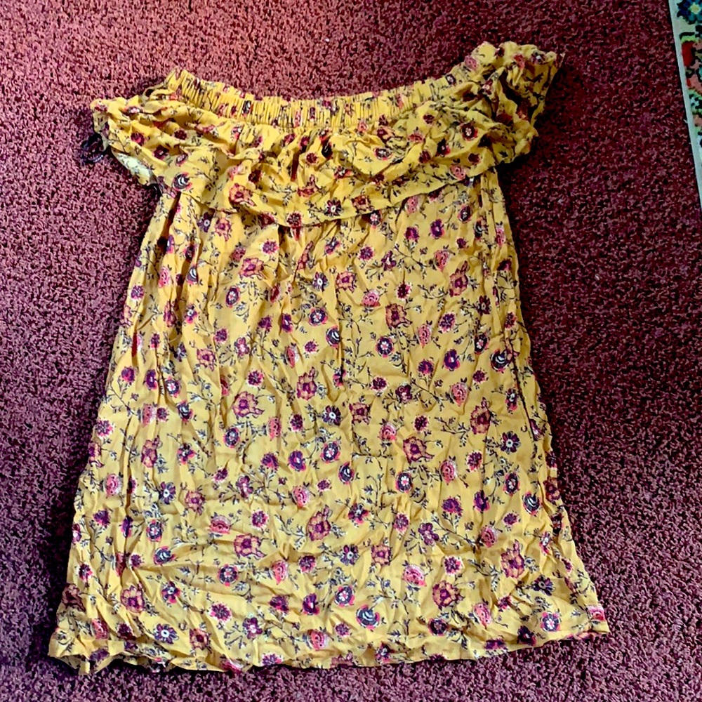 Forever 21 Size S - Strapless Floral Dress
